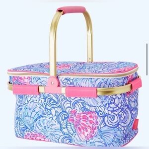 NWT Lilly Pulitzer cooler/picnic basket